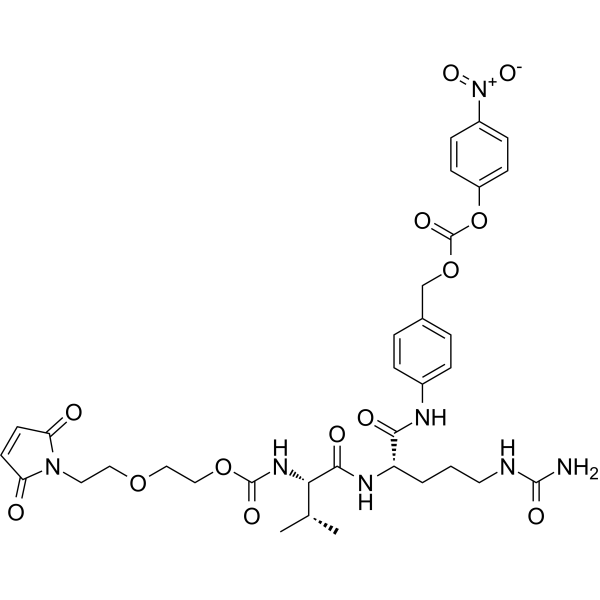 Mal-PEG2-Val-Cit-PABA-PNP 1345681-52-8